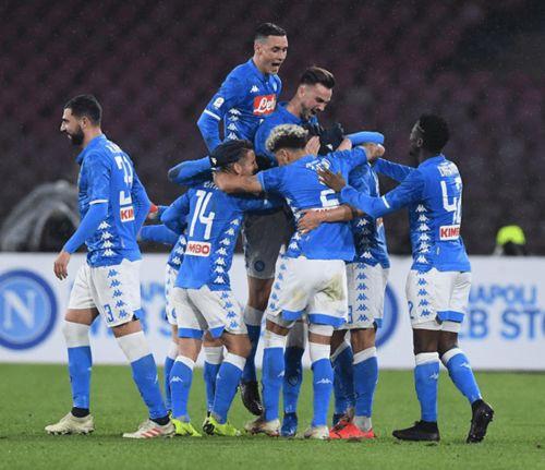 23-24赛季意甲第21轮补赛：萨索洛vs那不勒斯,蓝狮完败，那不勒斯巩固榜首地位